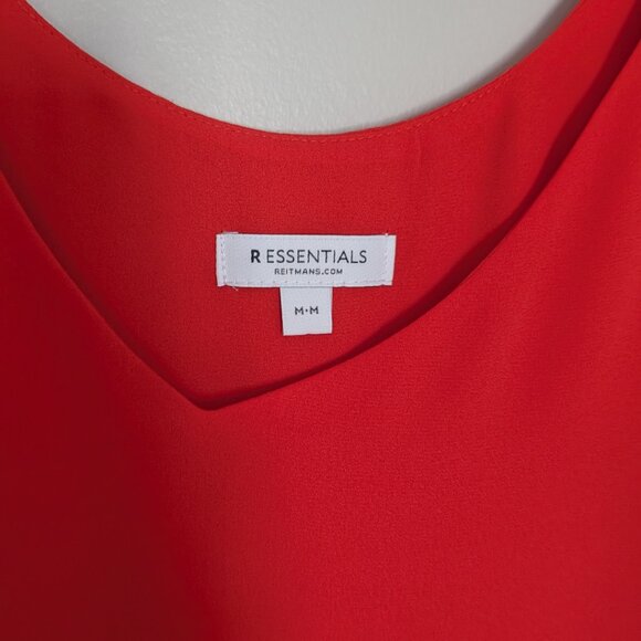 REITMANS Sleeveless Thin Strap Red Camisole Women's Size M - Picture 6 of 6